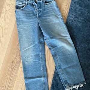 AGOLDE '90s Crop Jean in the "Bound" wash